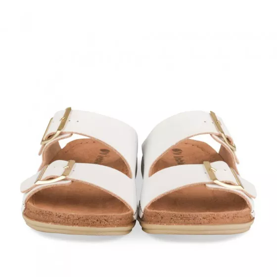 Mules BLANC INBLU