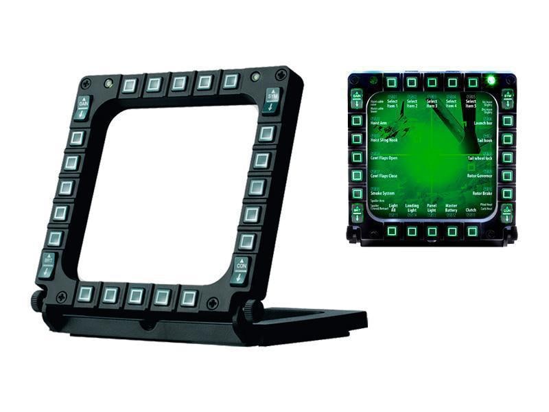 Thrustmaster Controller MFD Cougar Pack Zwei multifunktionelle USB Cockpit Display Panels