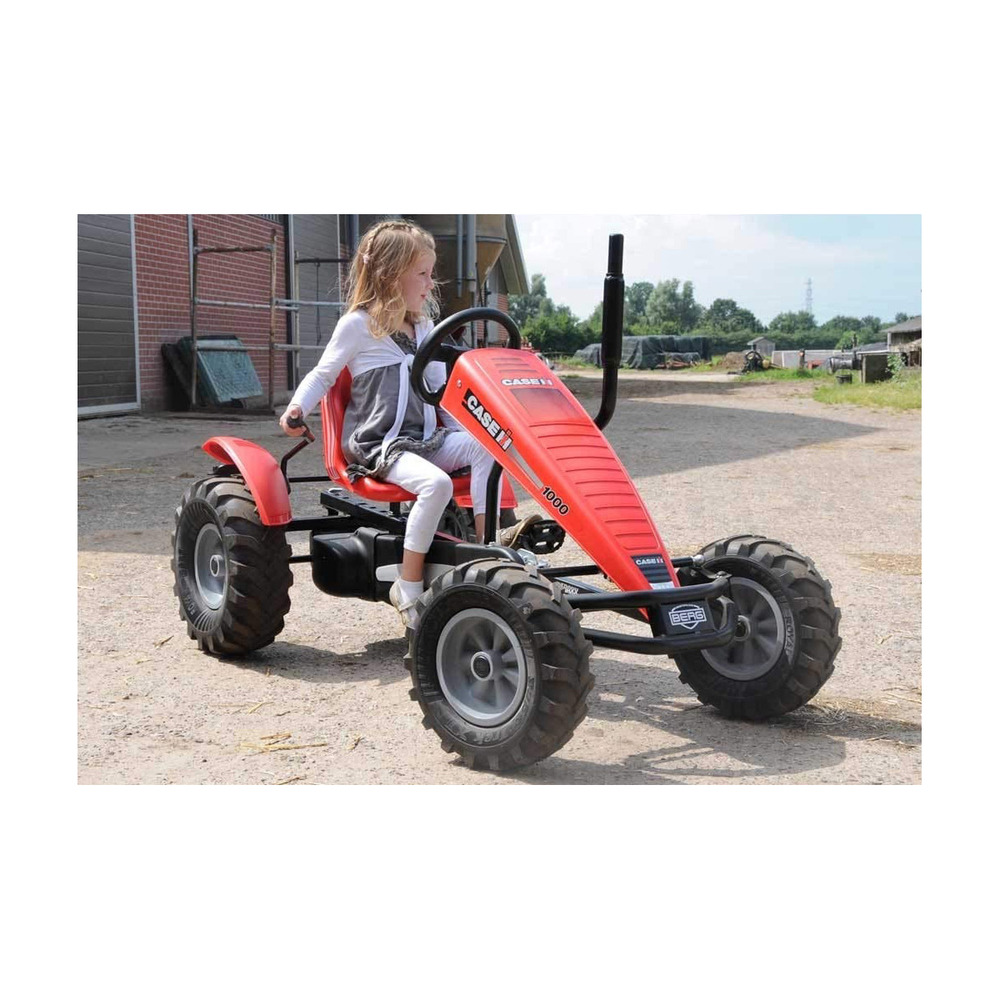Kart à pédales case-ih bfr rouge