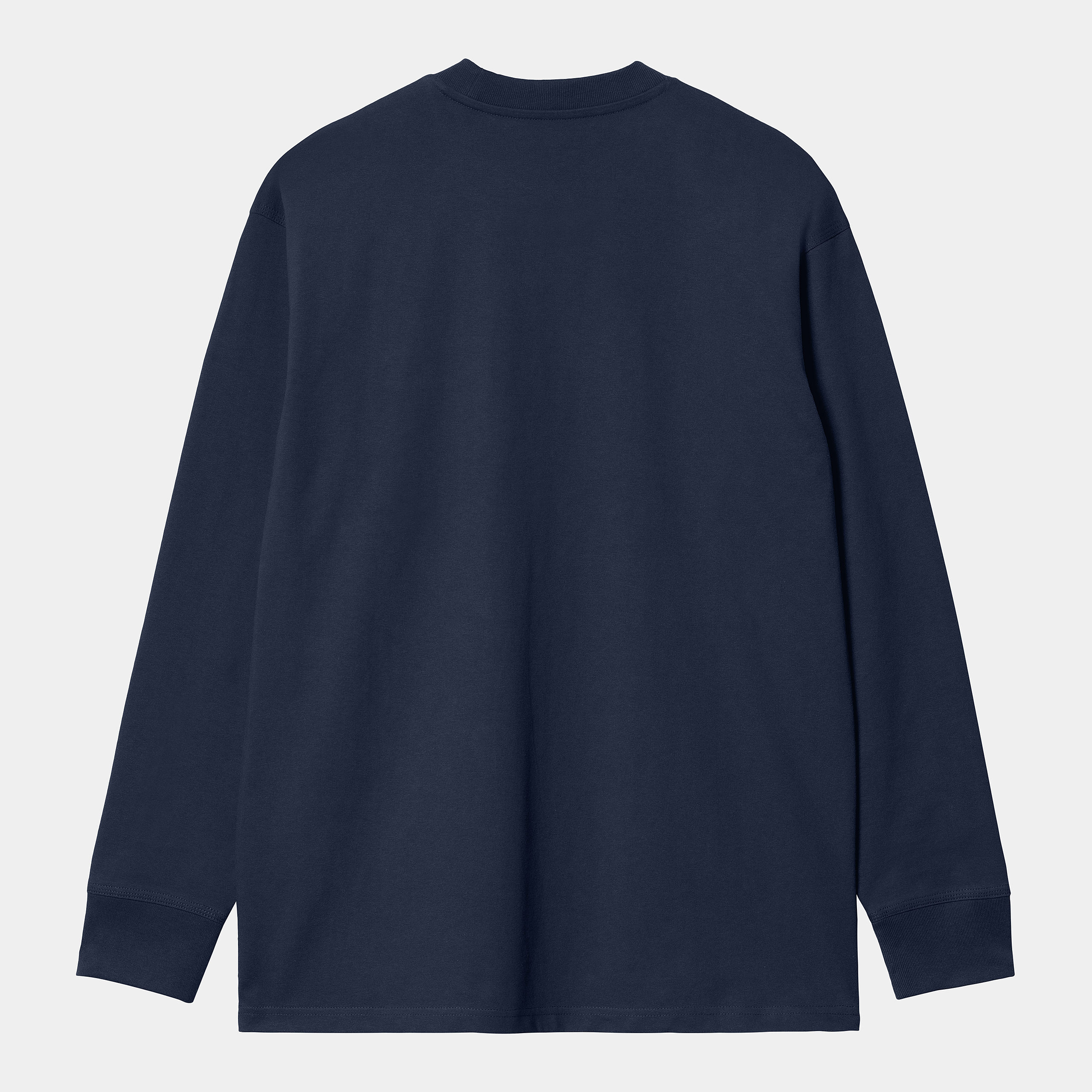 Carhartt WIP LS American Script T Shirt Natural