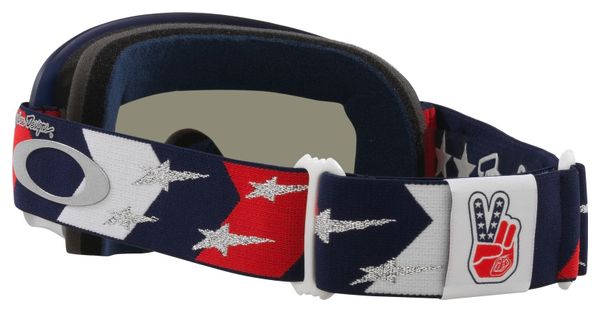 Masque Oakley O-Frame MX x Troy Lee Designs RWB Stars / Ecran Dark Grey / Ref : OO7029-88