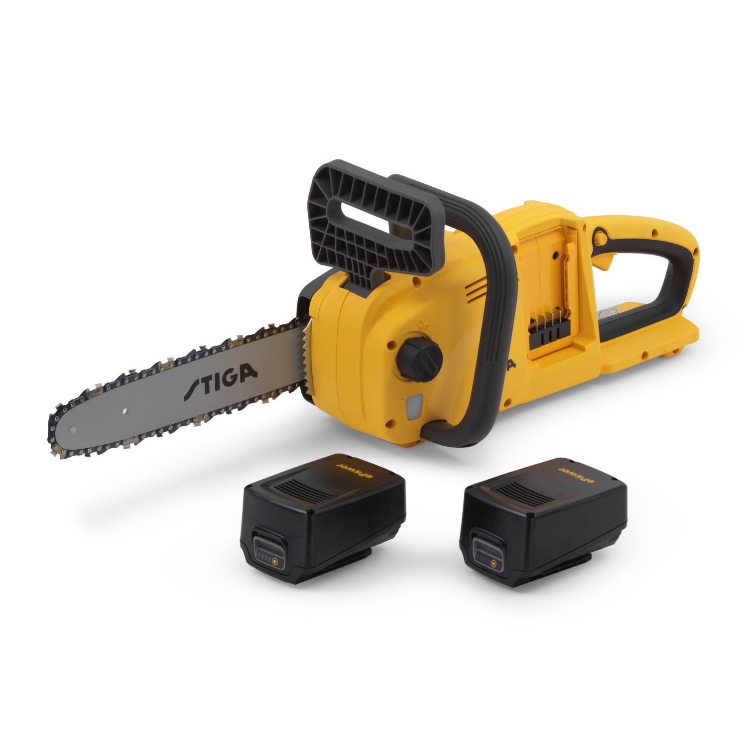Stiga CS 300e Kit Accu kettingzaag (2x 4,0Ah accu) - 20V