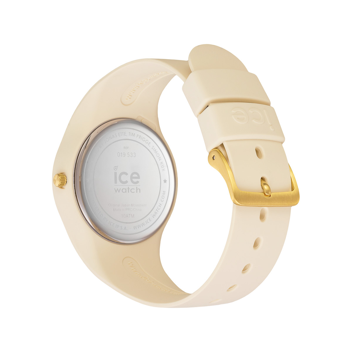 Montre Ice Watch Femme silicone beige