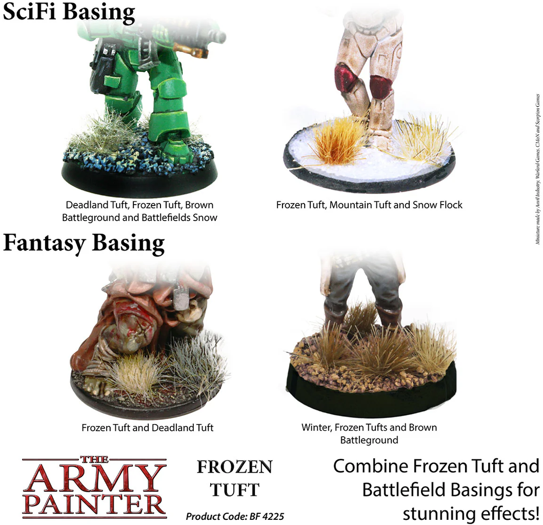 The Army Painter  Frozen Tuft    Winterliche Magie in deiner Miniaturwelt