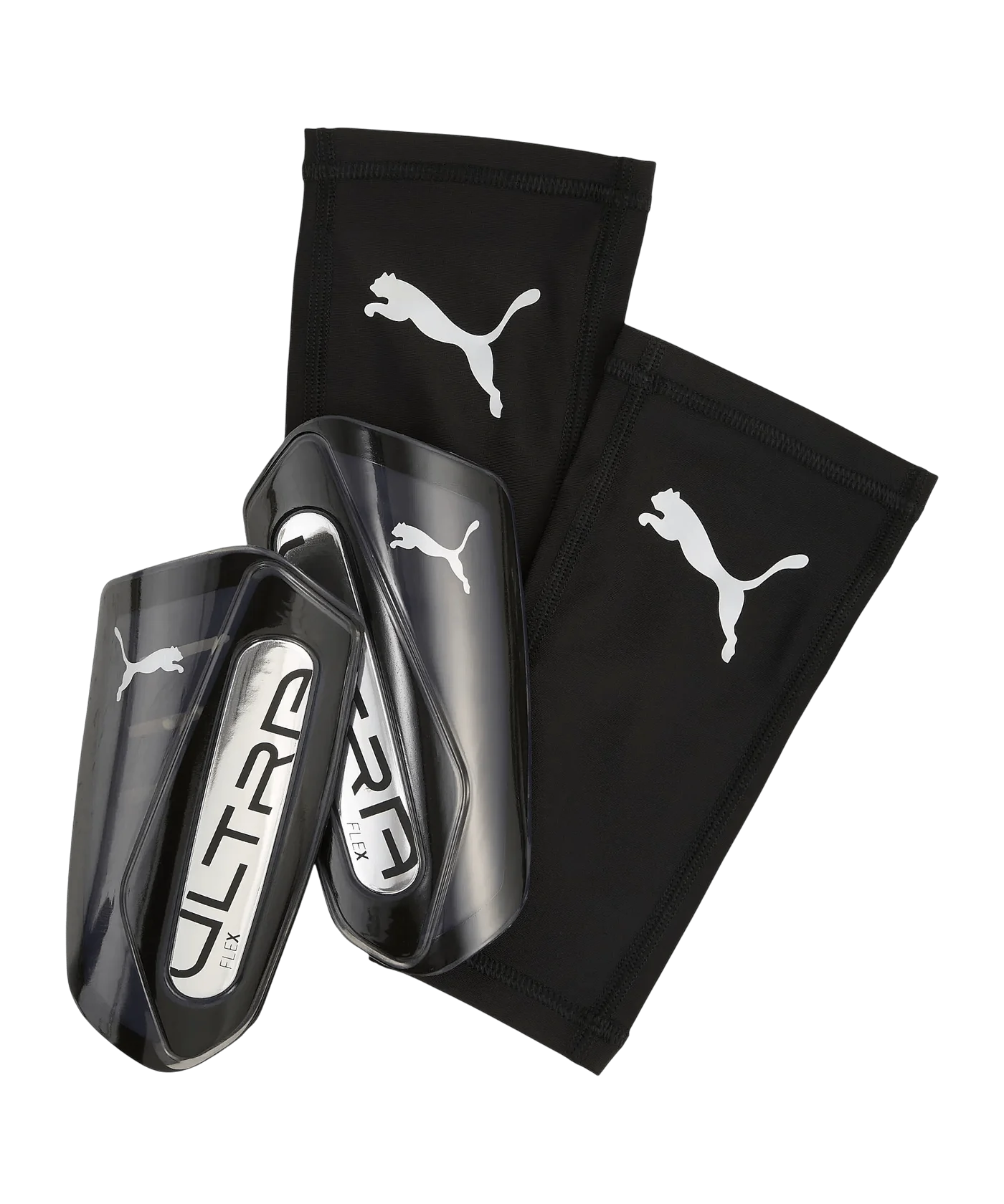 PUMA Ultra Flex Sleeve Schienbeinschoner Eclipse Schwarz F03