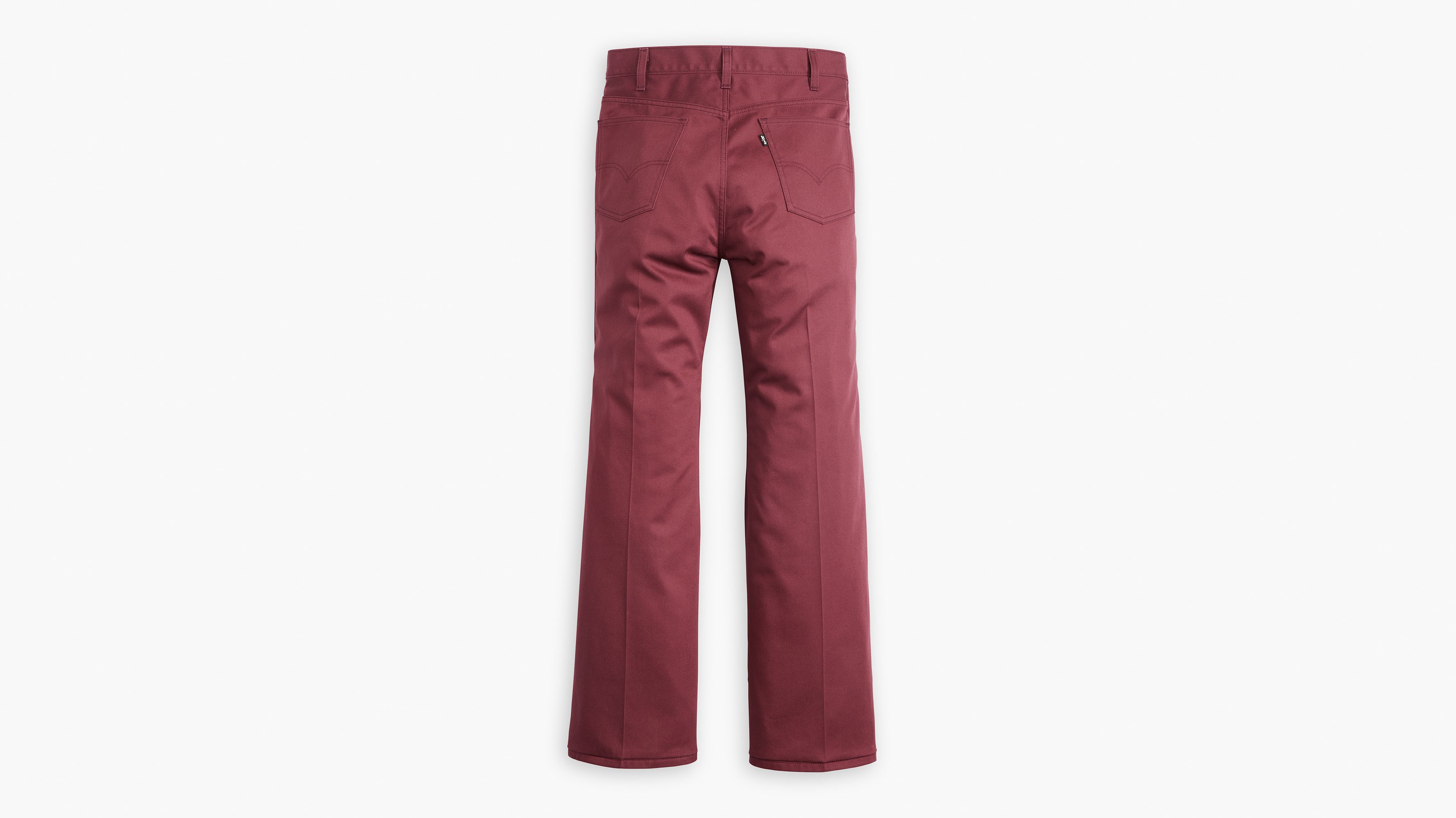 Levi's® pantalon Sta-Prest® Flare - Red Mahogany Sta-Prest Twill - Rouge
