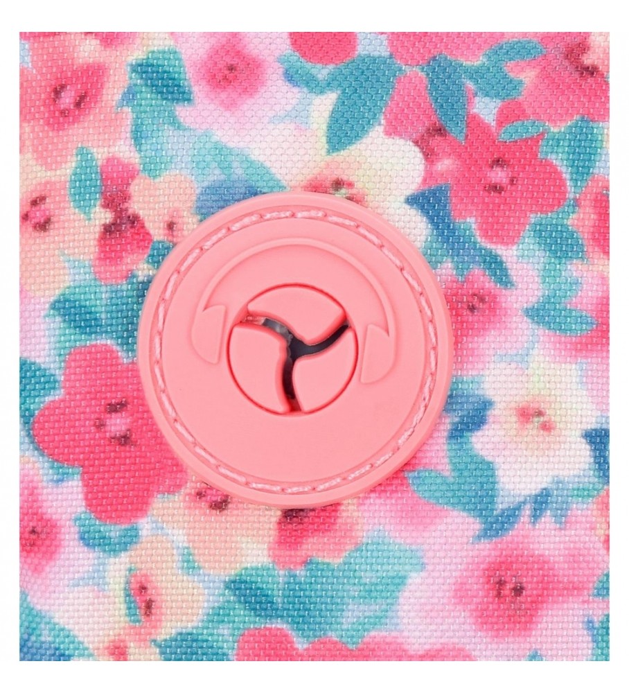 Enso Mochila EnsoTogether Growing doble compartimento adaptable rosa