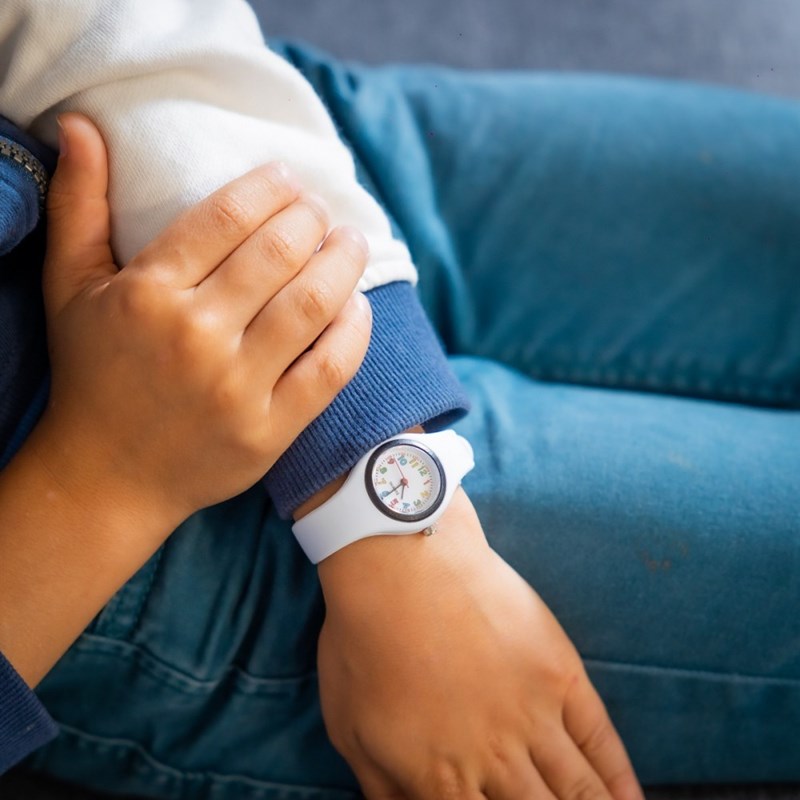 Montre Unisexe CHTIME bracelet Silicone Blanc