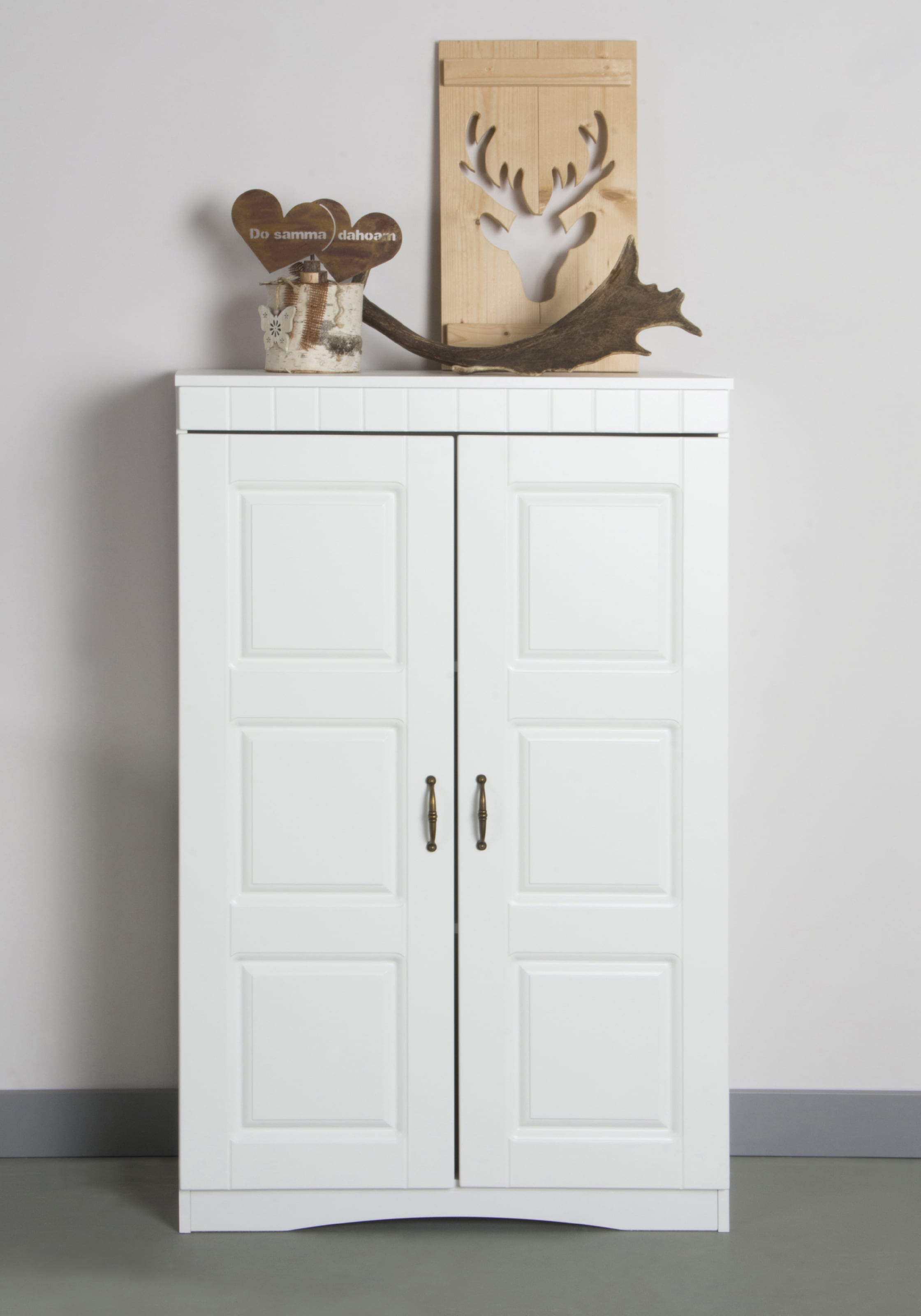 VOGL Möbelfabrik Aktenschrank »Hans« mit Metallgriffen, 3 grosse Fächer, Höhe 124 cm Made in Germany