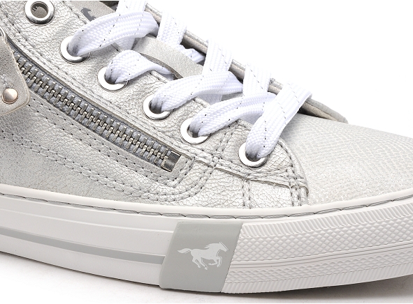 Mustang basses femme 1353308 argent