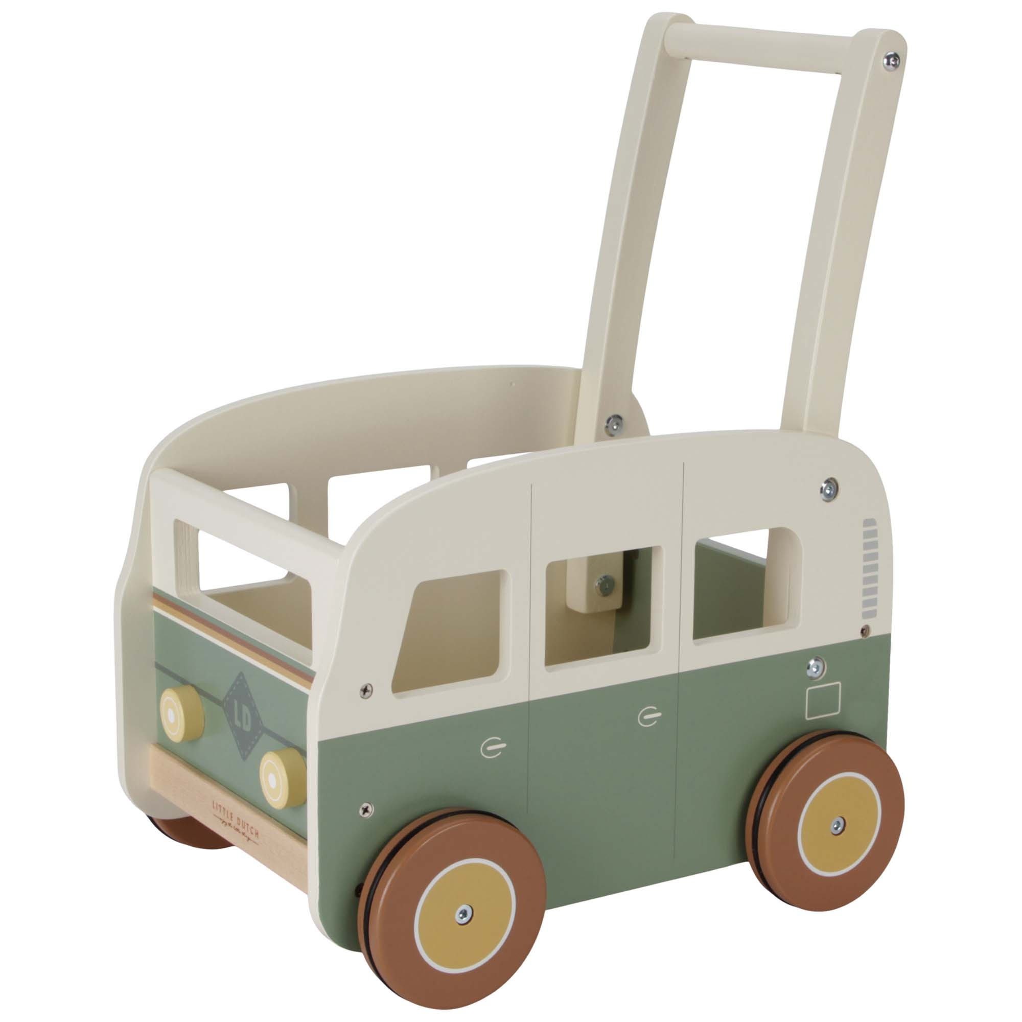 Little Dutch Vintage Loopwagen naturel