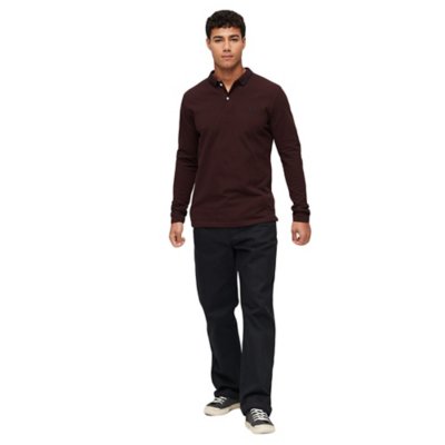 Polo à manches longues homme Vintage Tipped SUPERDRY
