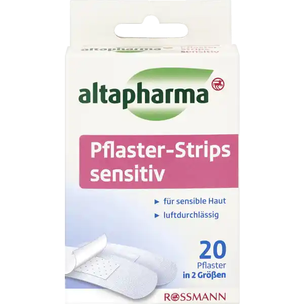 Pflaster-Strips sensitiv