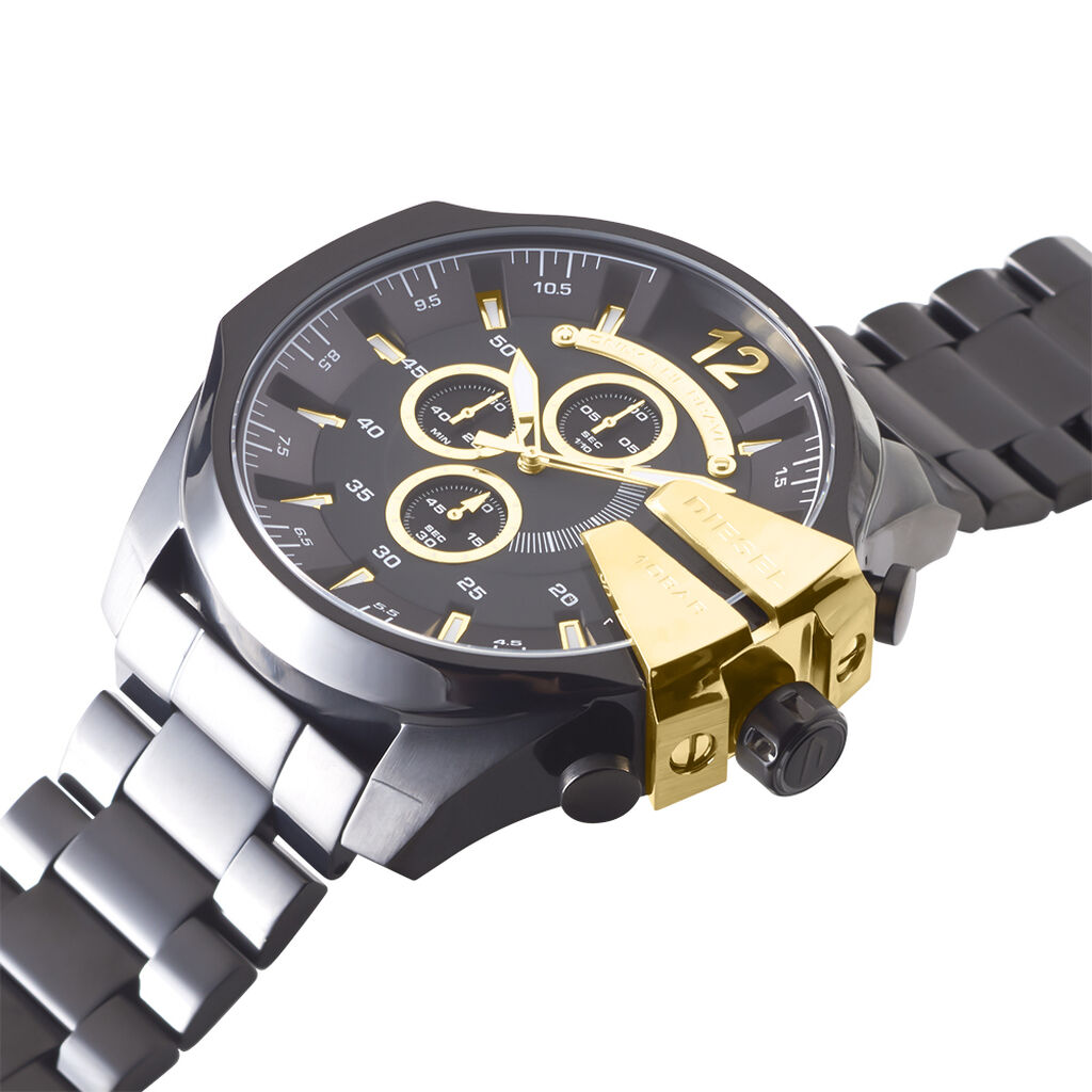 Montre Diesel Mega Chief Noir