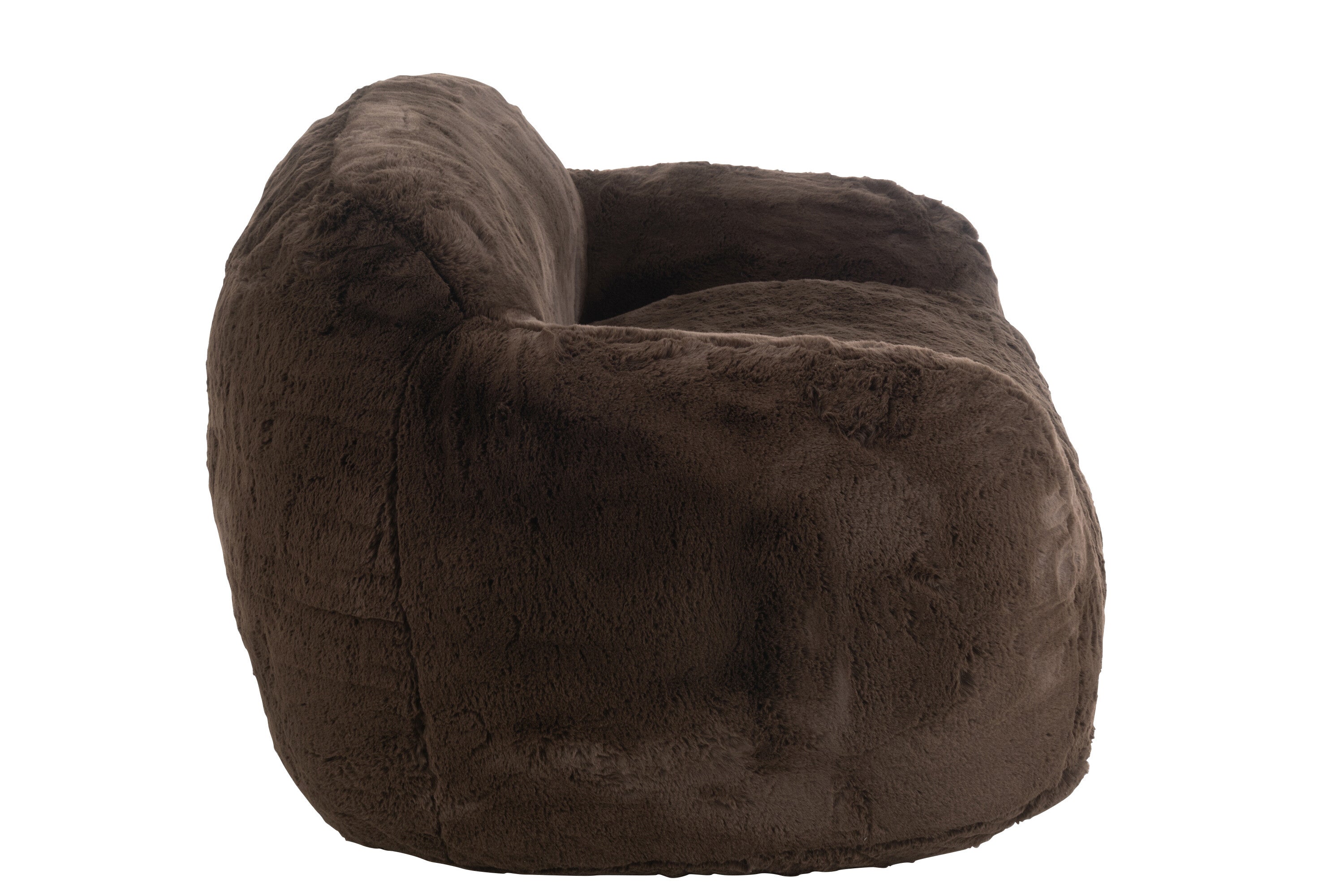 J-Line zetel Cutie - polyester - bruin - large