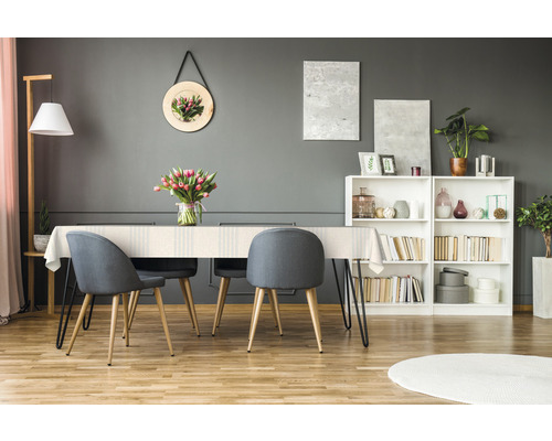 Jolina PVC-vrij tafelkleed met TPU-coating, 110 x 140 cm