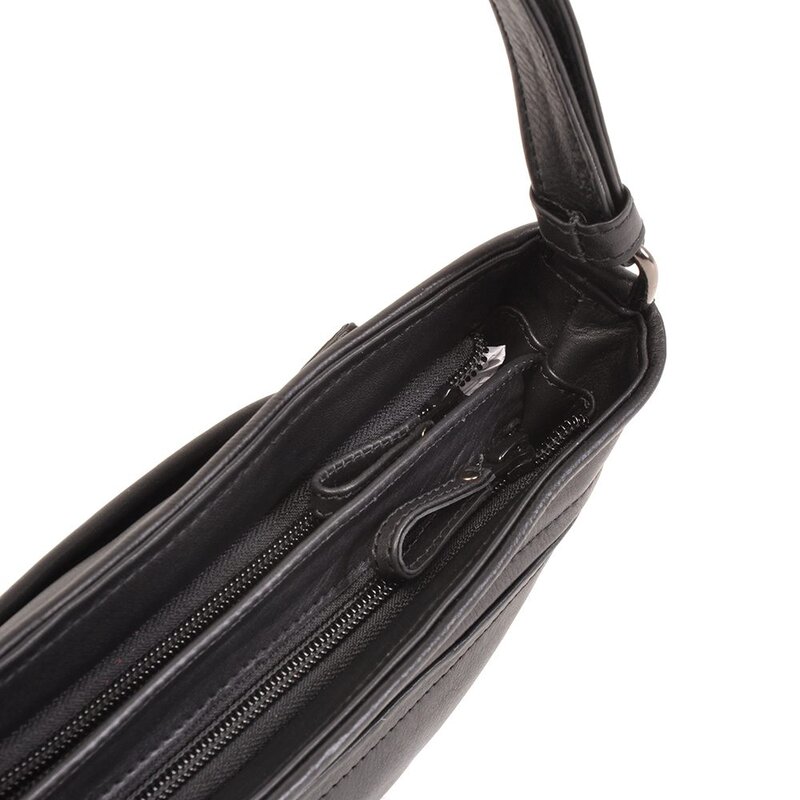 Berba Soft Crossbody Tas Zwart