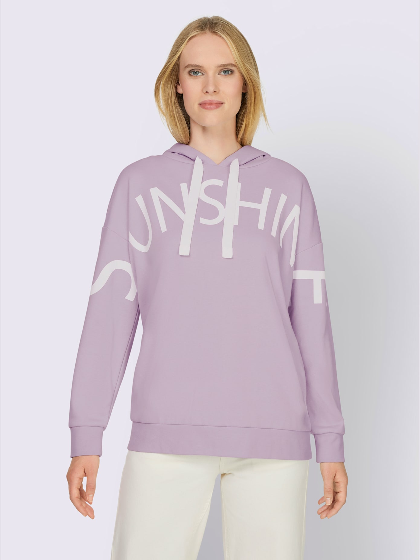 Sweat-shirt inscription tendance