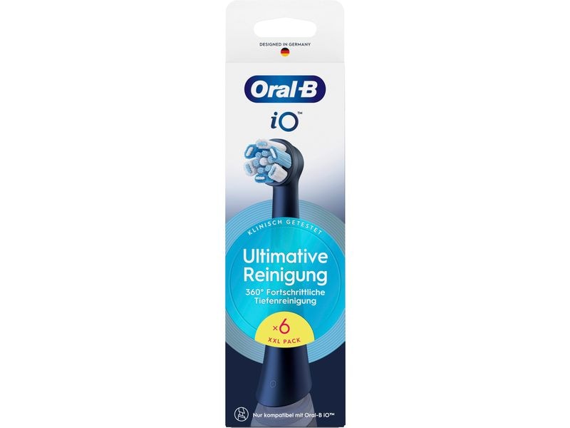 Oral-B Zahnbürstenkopf iO Ultimative Reinigung 6 Stück Ersatzbürsten