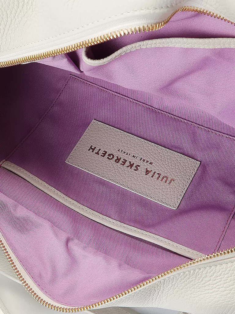 JULIA SKERGETH Ledertasche - Henkeltasche HÄNKELTASCHE MEDIUM creme