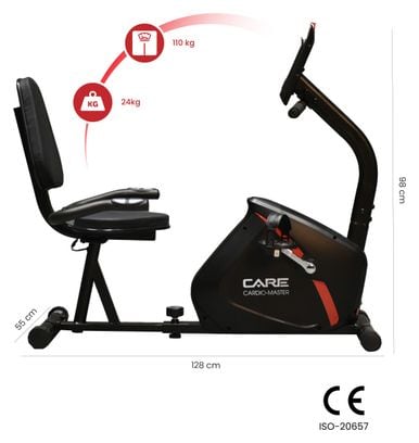 Vélo d'appartement - CARDIO MASTER connecté