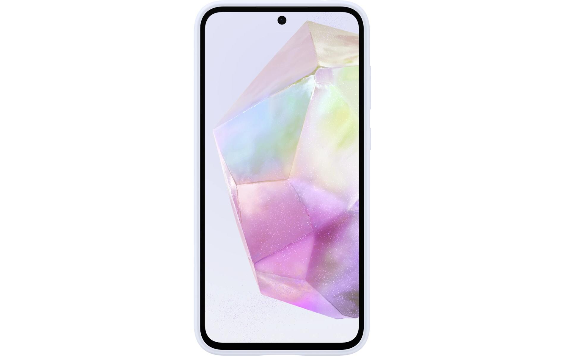 Back Cover Silicone Galaxy A35 5G Light BlueSchutzhülle für das Samsung Galaxy A35 5G