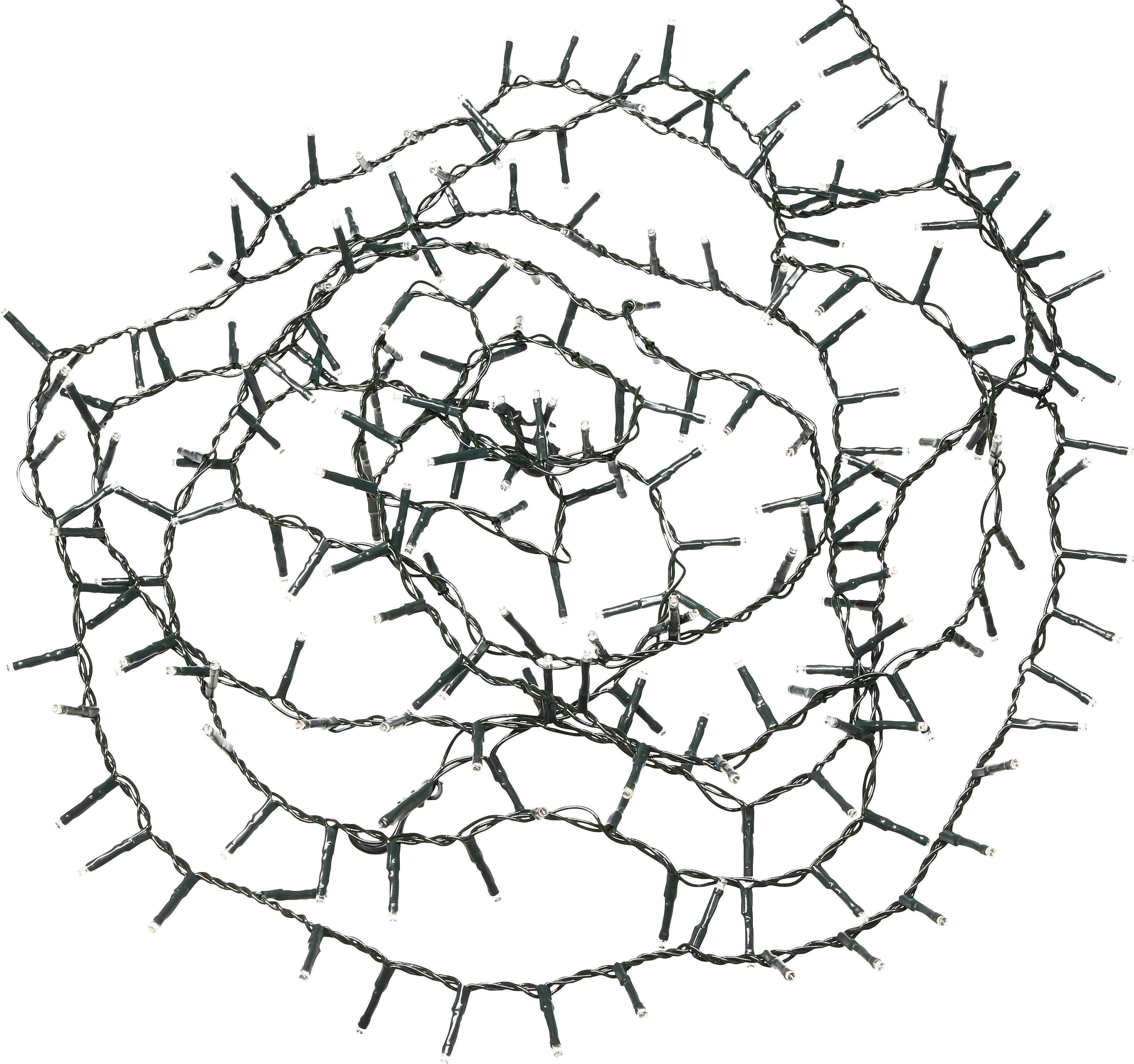 TAYA LED-Lichterkette - Dunkelgrün / B: 1100.0 cm