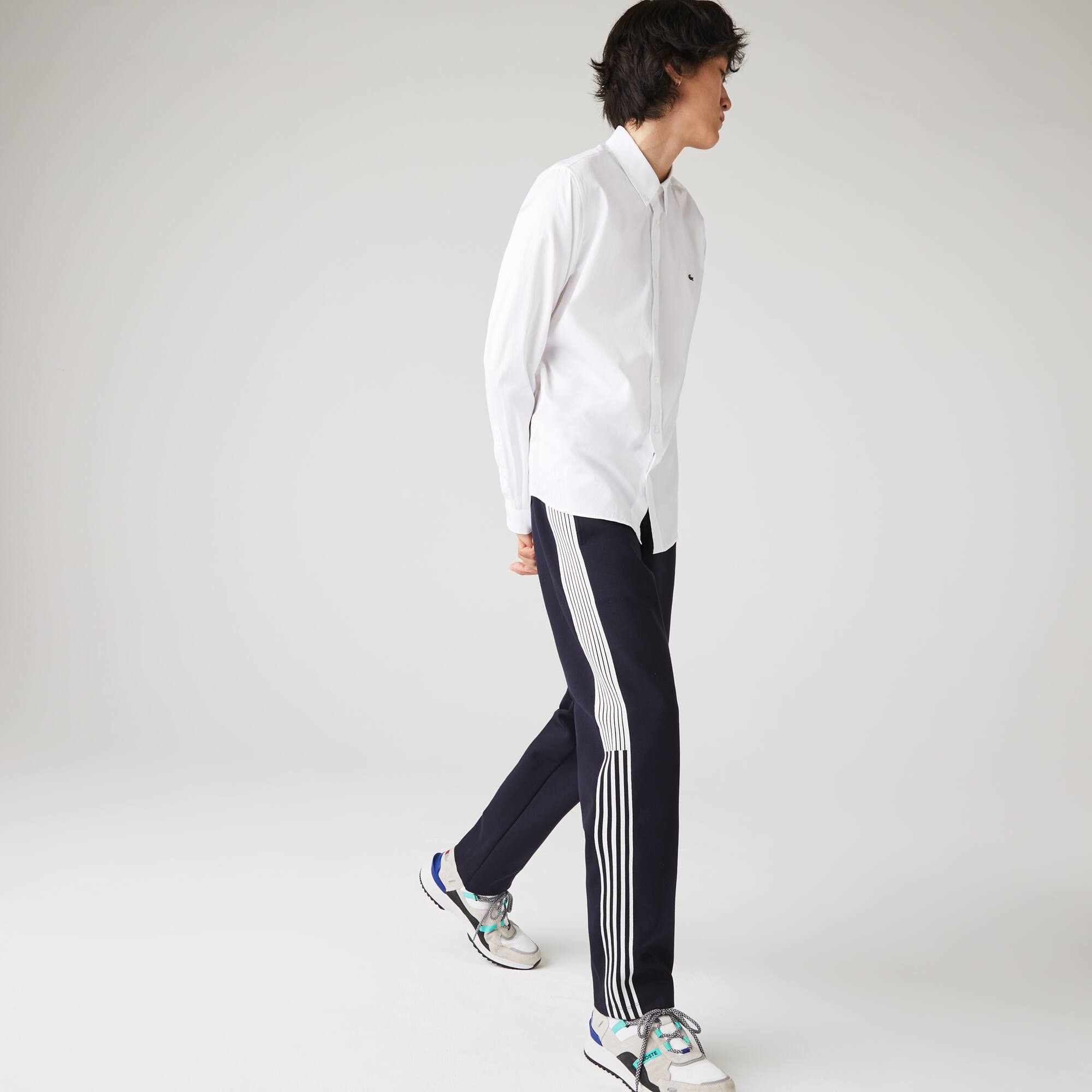 Regular Fit Herren-Hemd aus Premium-Baumwolle Lange Armel - Weiss - Lacoste - Herren