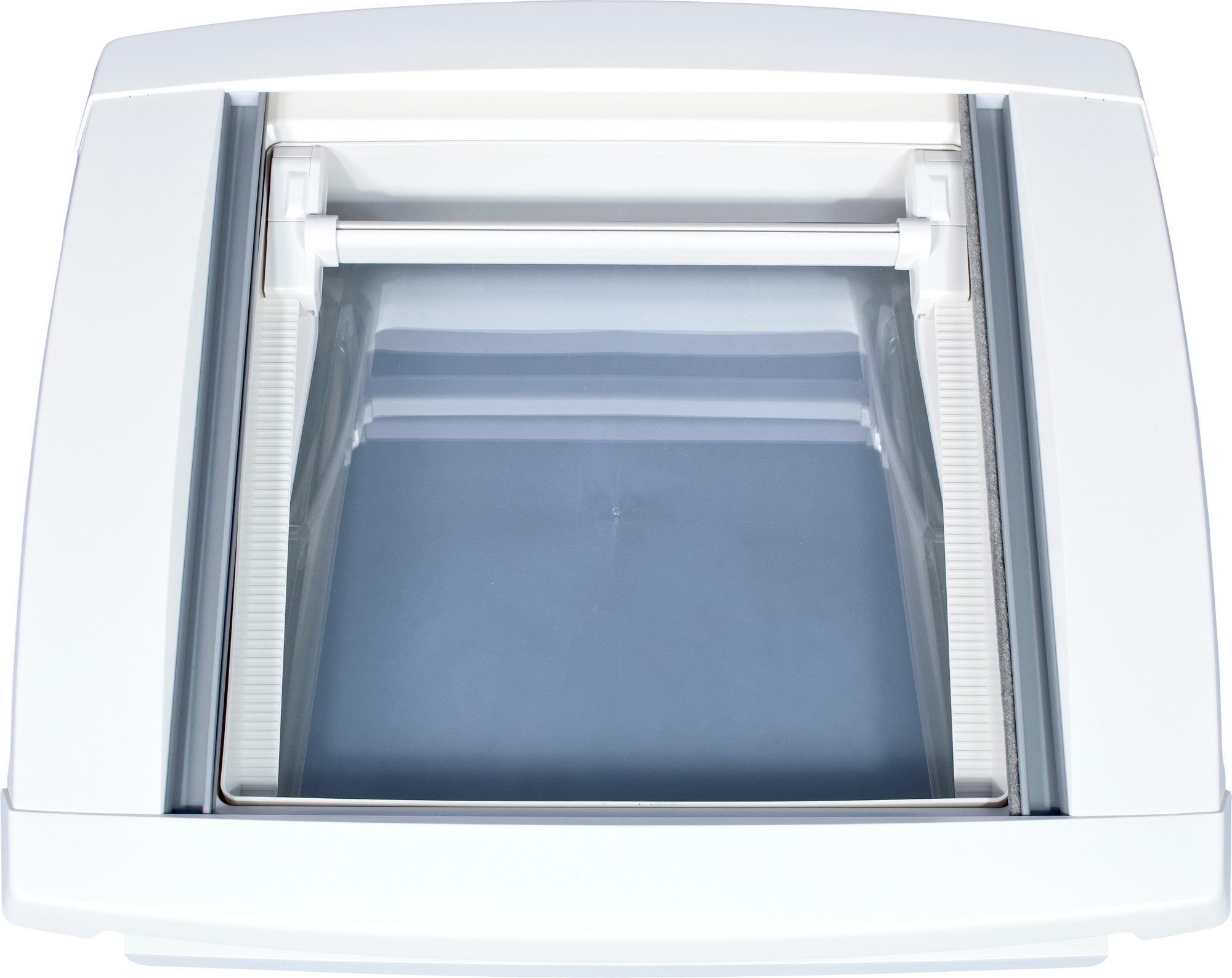 MPK VisionStar M Dachhaube Wohnwagen 400 x 400 mm ohne Dauerlüftung signalweiß für Dachdicken 25-60 mm