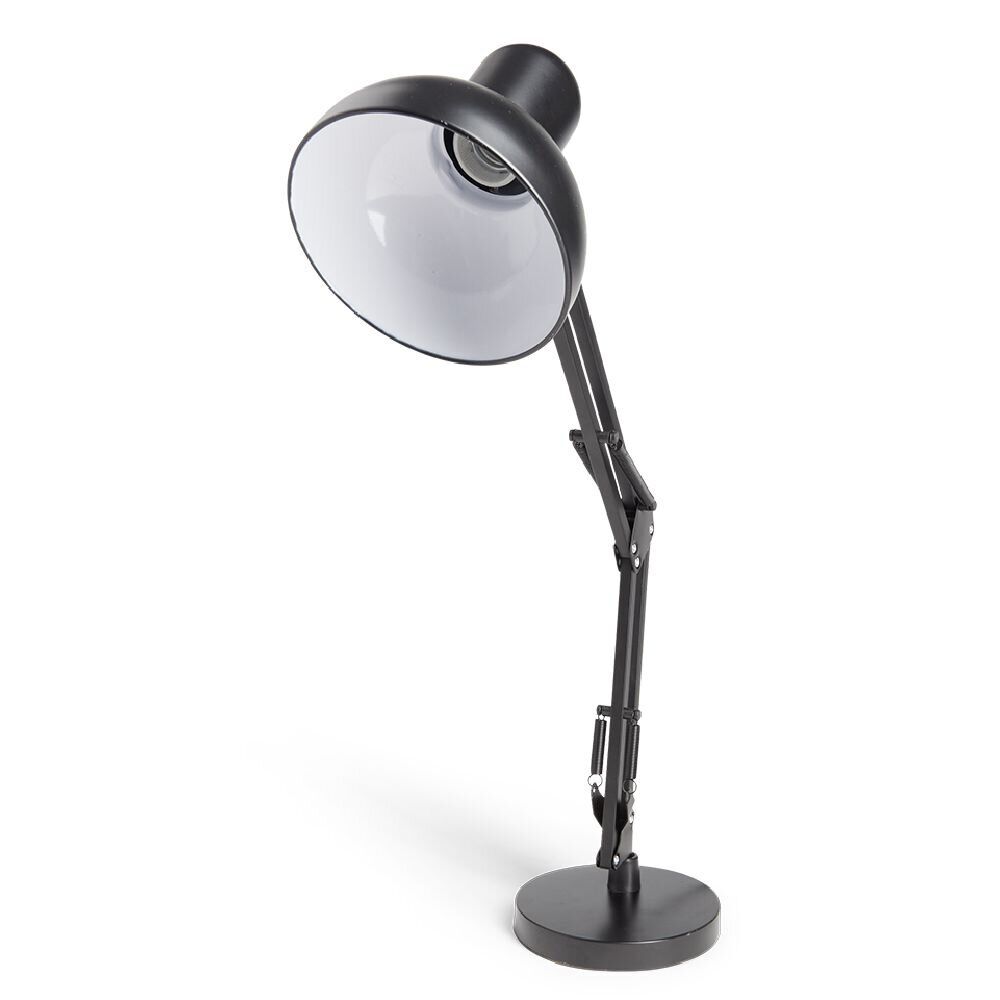 Lampe architecte métal noir H56cm
