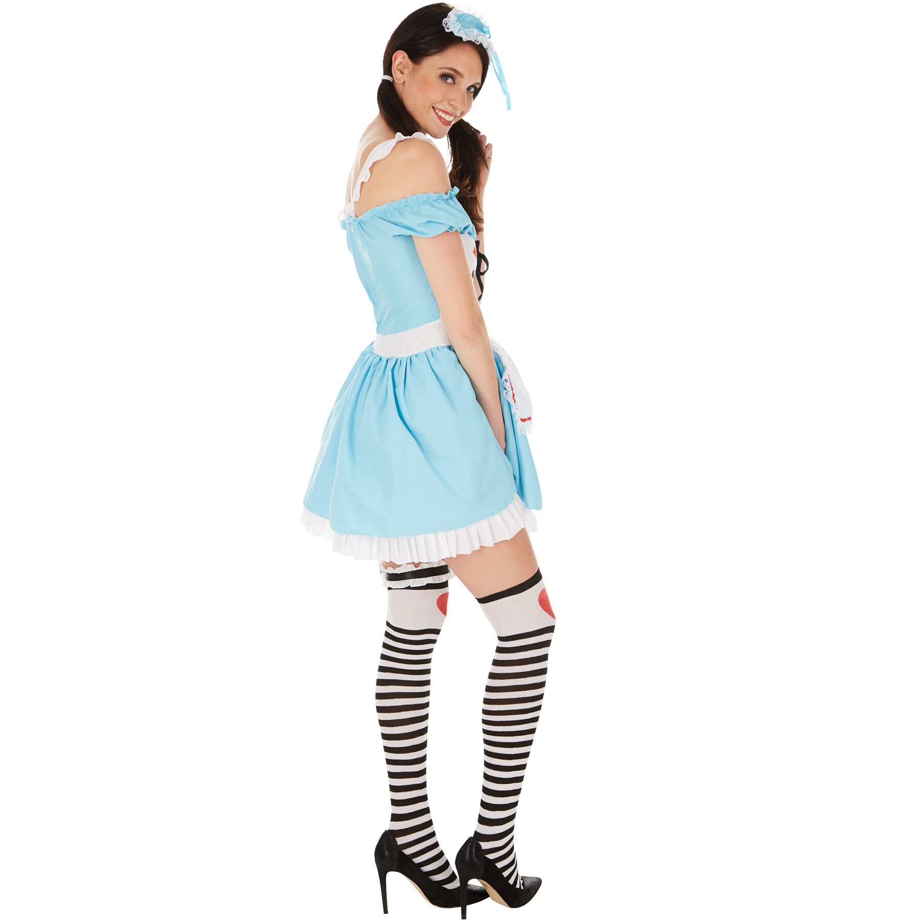 tectake® Frauenkostüm sexy Mrs. Wonderland