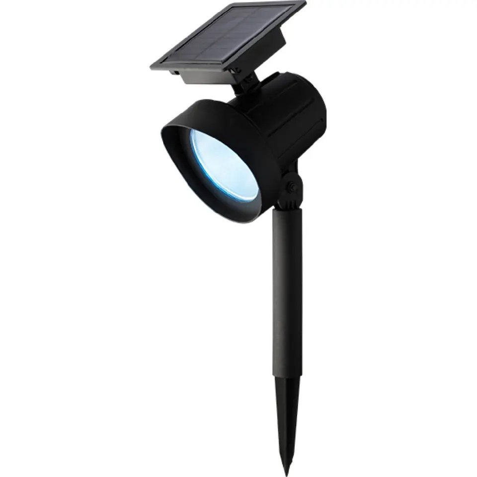 Lumineo Tuinverlichting spots - 2 stuks - solar - 31 cm