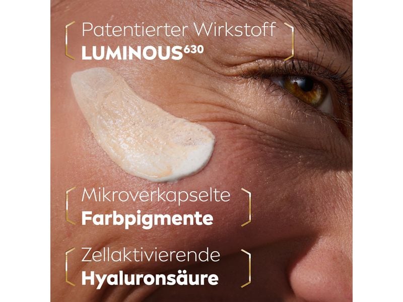 NIVEA CC Cream Cellular Luminous630 3-in-1 LSF30 Dark CC-Fluid kaschiert, reduziert und schützt vor Pigmentflecken