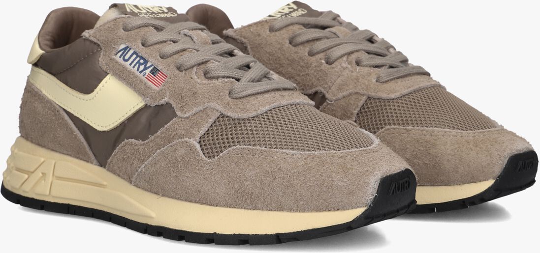 taupe autry lage sneakers reelwind low
