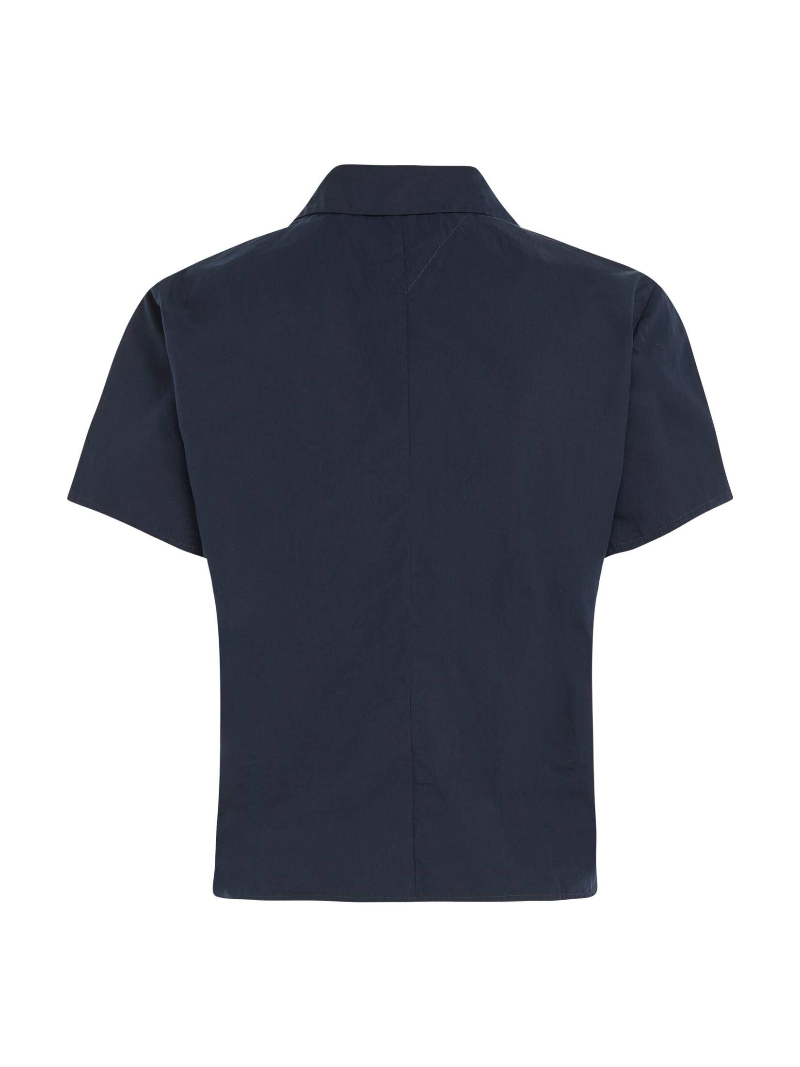 Tommy Hilfiger| Damen Blusentop SOLID POPLIN TWIST TOP