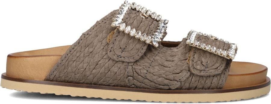 Inuovo Bruine Zomer Slippers Stijlvol Model