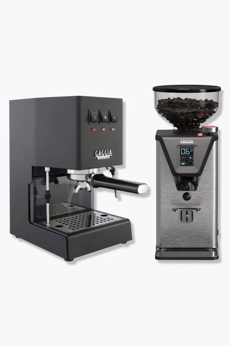 Black WEEK - Classic Evo Pro E24 Schwarz+ Gaggia MDF 55 Mühle