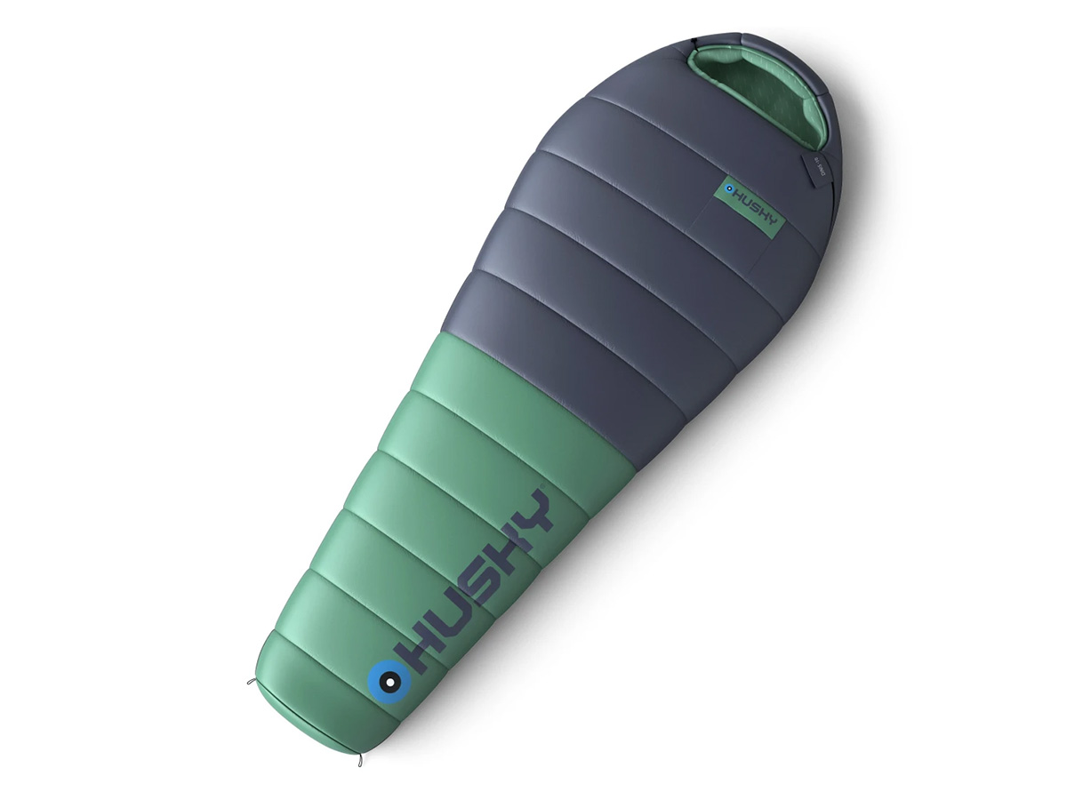 Husky Dinis 2024 donzen mummyslaapzak - Blue