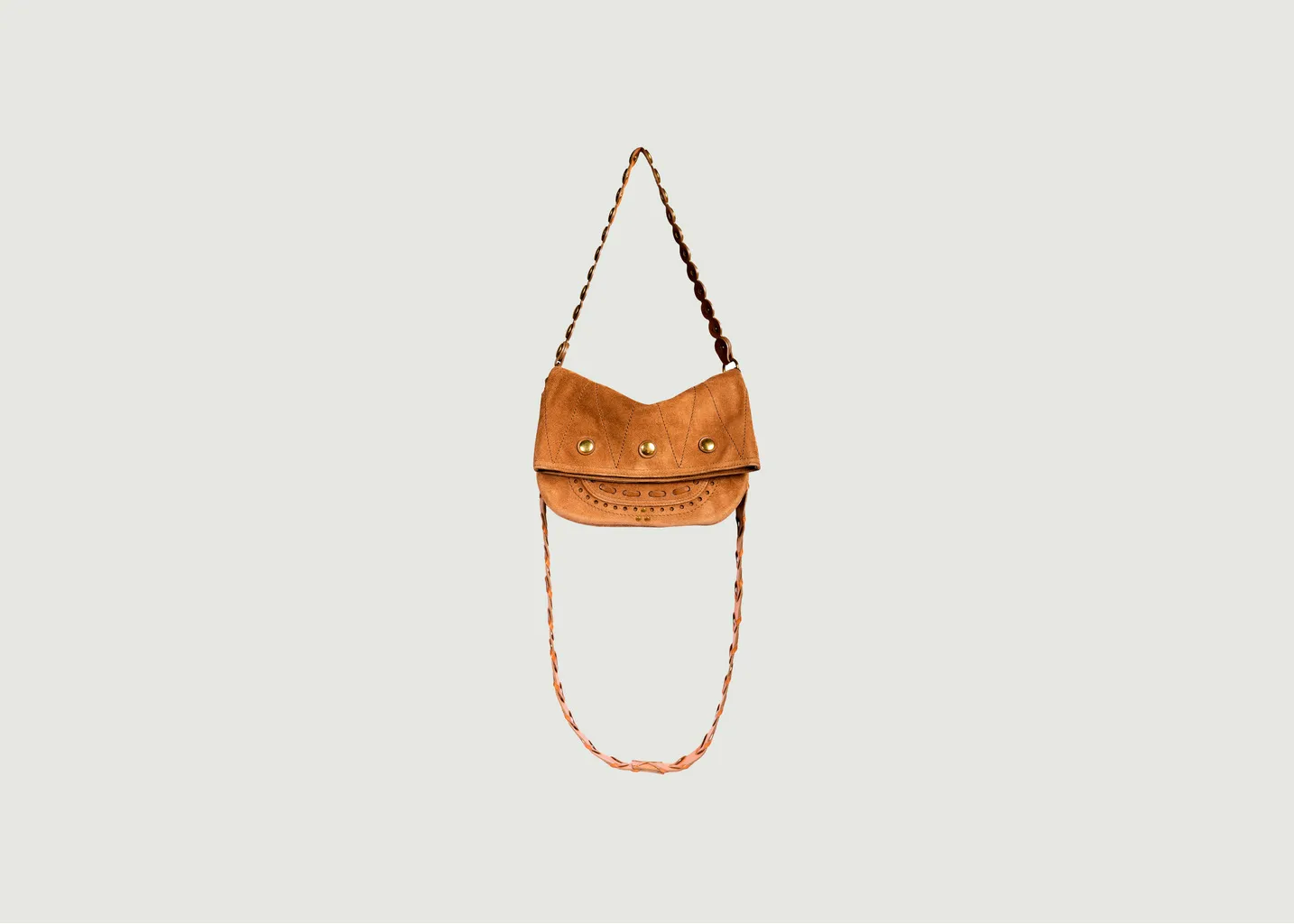 Sac en cuir à franges Jerry Mini Jérôme Dreyfuss