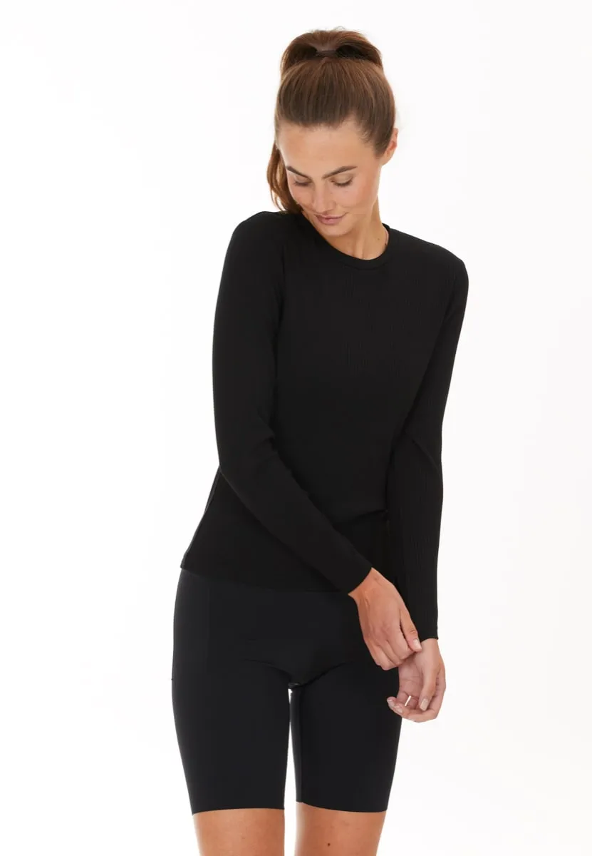 Athlecia Lankae W L/S Tee Black