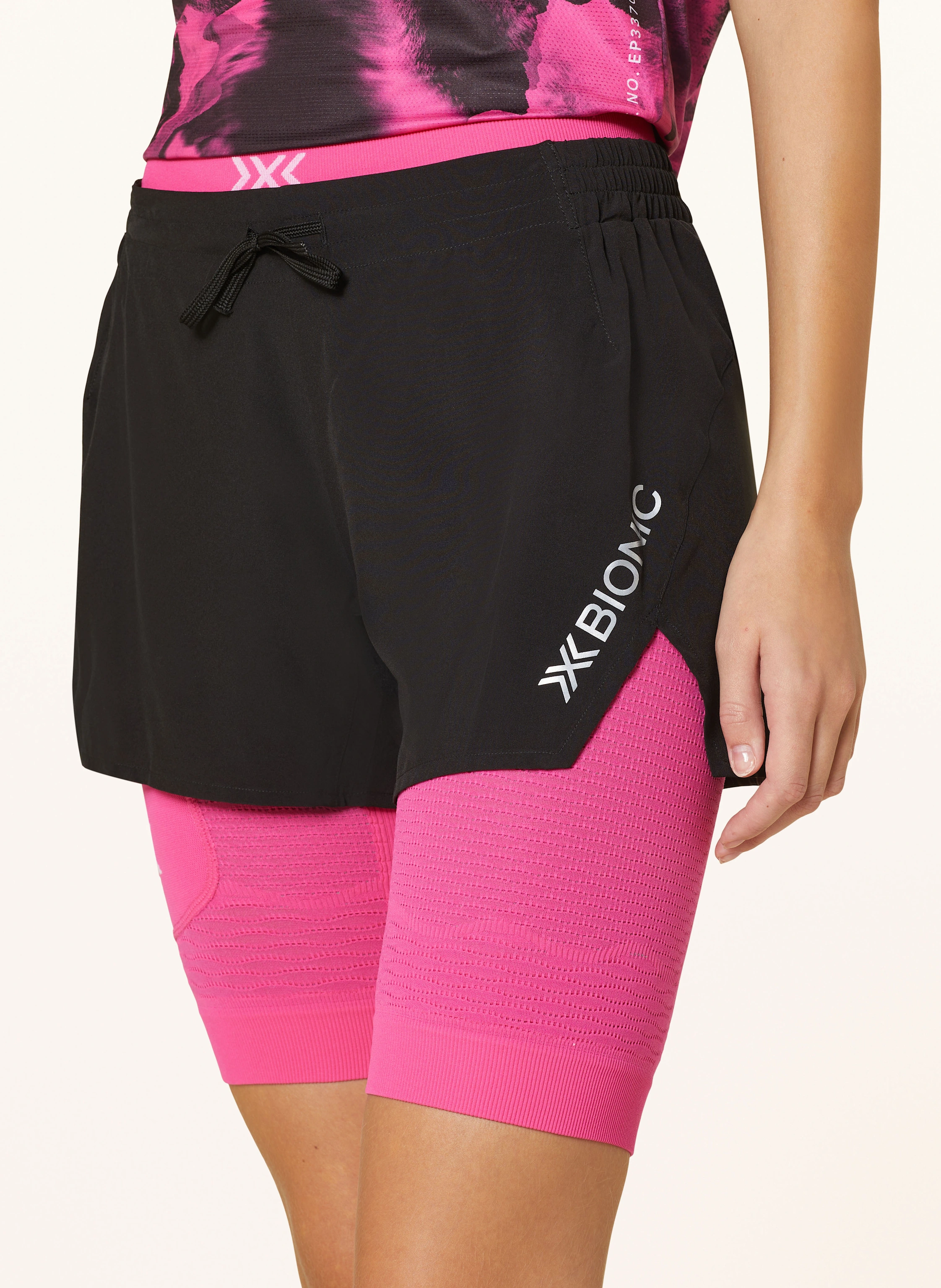 X-BIONIC 2-in-1-Laufshorts EFFEKTOR