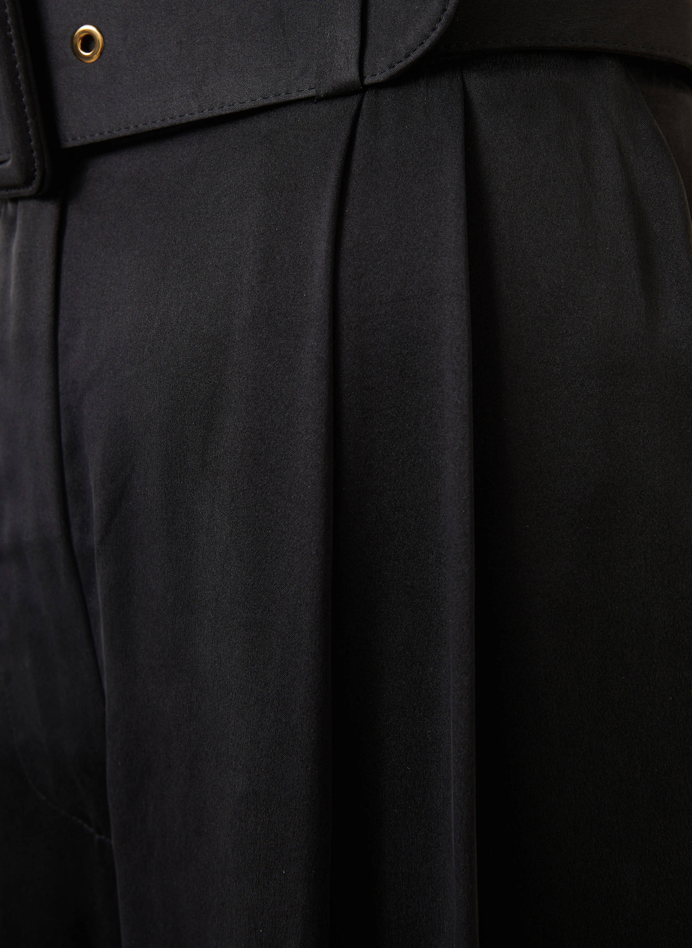 ZIMMERMANN Satin-Marlenehose aus Seide