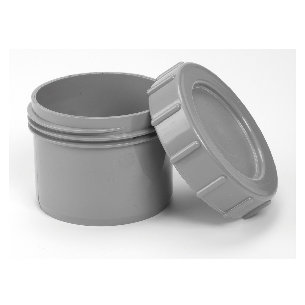 Airfit eindplug met schroefdop, grijs DN110, 51110ES