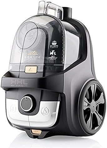 ETA Beutelloser Staubsauger Grande Animal I 850W I 2X HEPA-Filter I 3.2l Volumen I Einzigartiger DermoPet-Aufsatz für Tierfelle und Tierhaare I Bodenstaubsauger