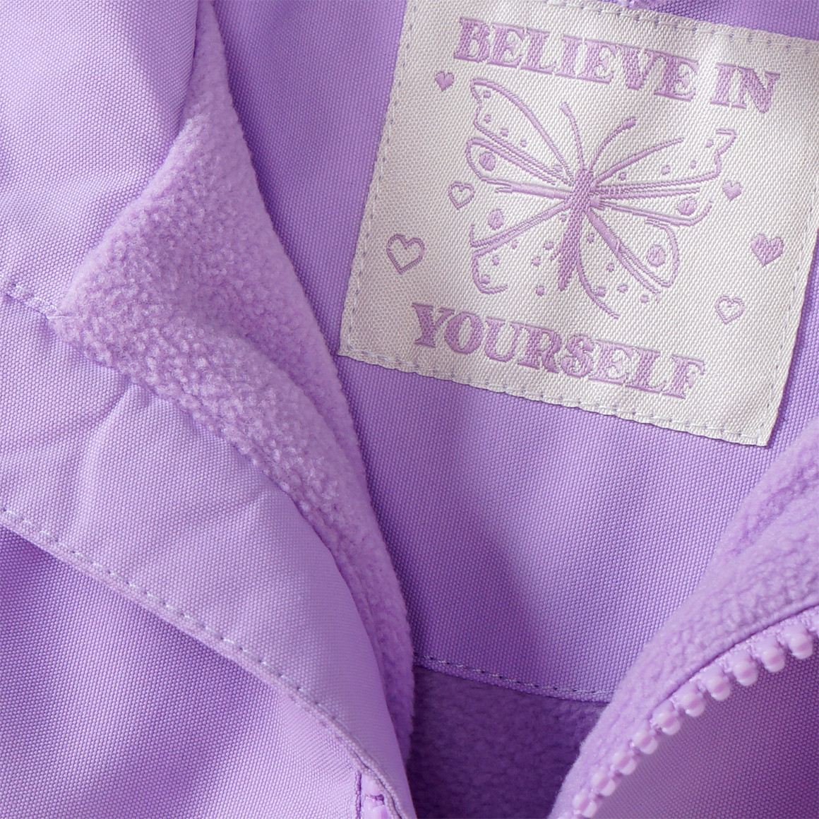 Yigga Mädchen Funktionsjacke mit Softshelleffekt helllila