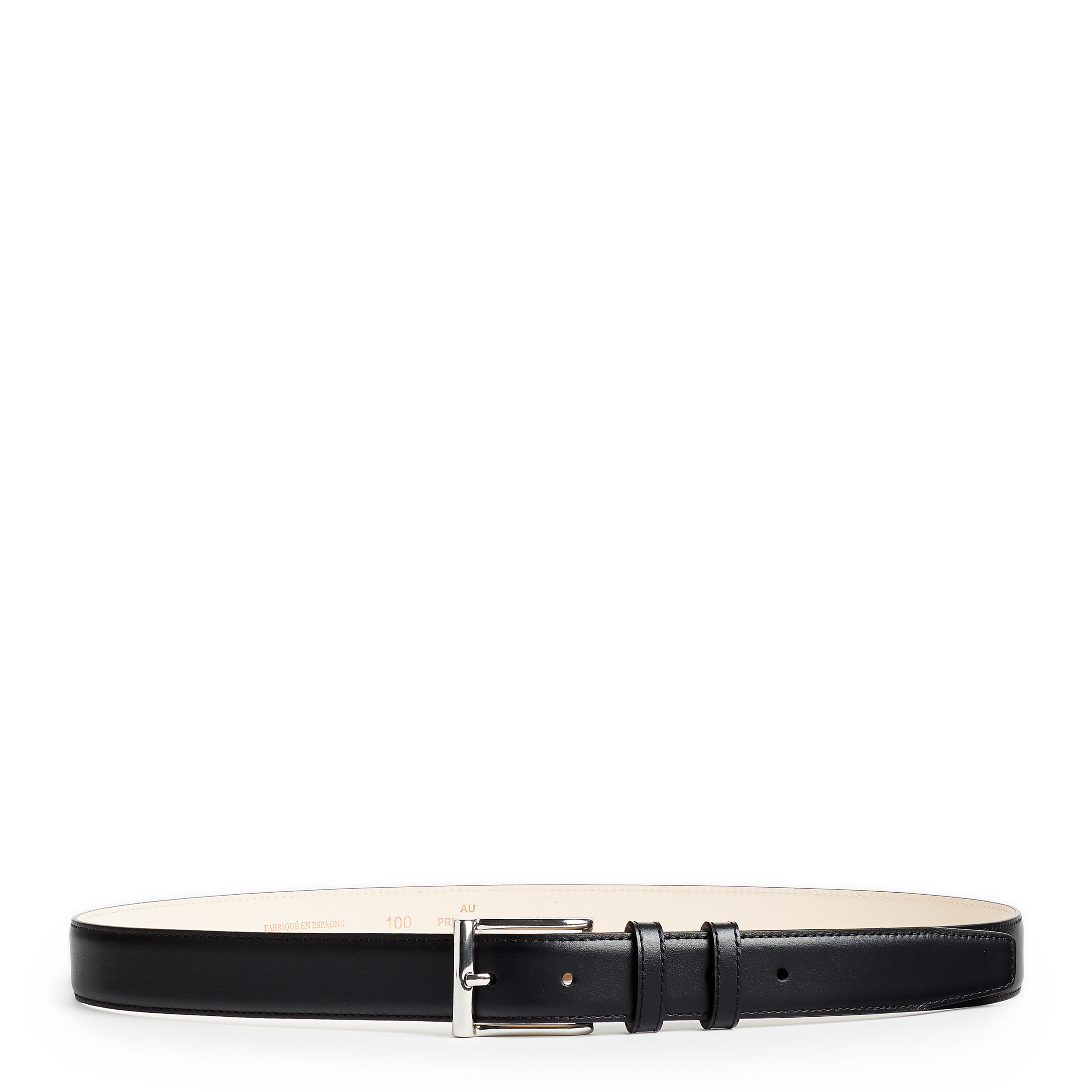 Ceinture en cuir | Noir