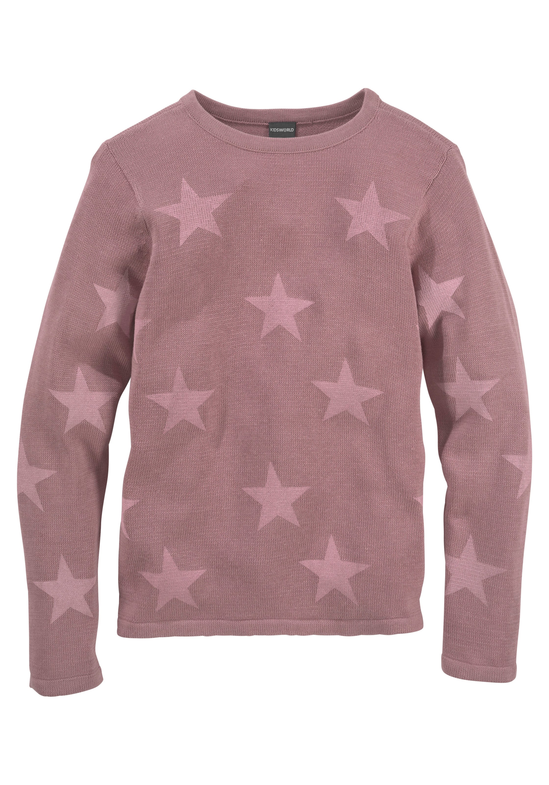 KIDSWORLD Strickpullover »Sterne-Pullover«, mit Sternen - Druck