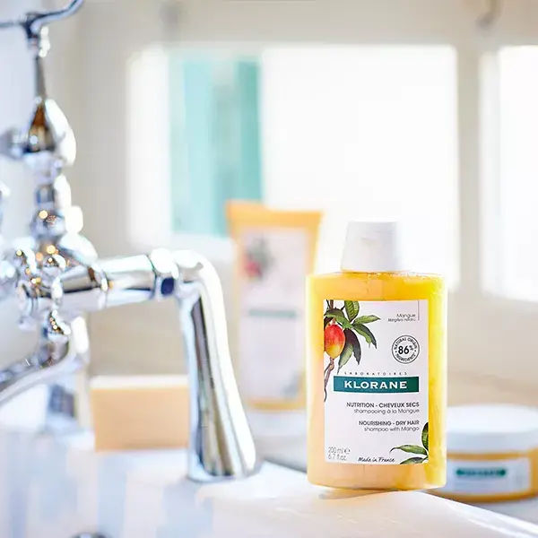 Shampoo nutritivo com manteiga de manga Klorane 200ml
