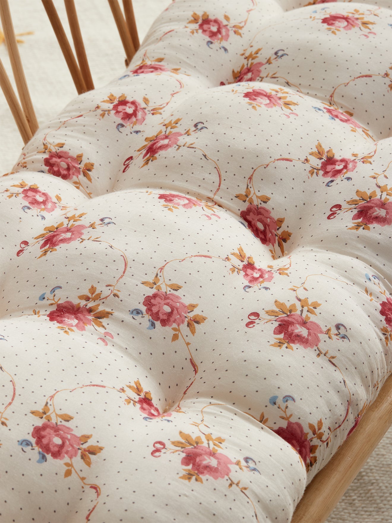 Matelas pour banquette rotin
