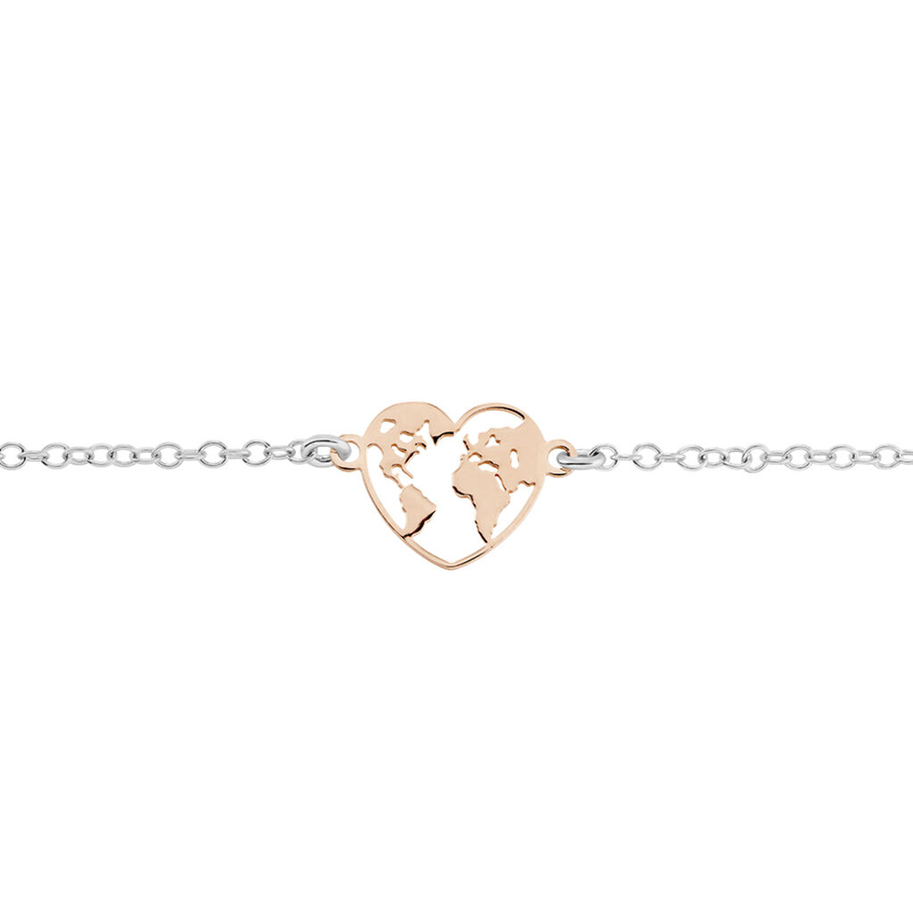 Bracelet Argent Bicolore Toyo
